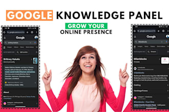 create a verified google knowledge panel for both individuals and businesses