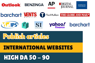 publish articles on international websites with dofollow SEO backlinks