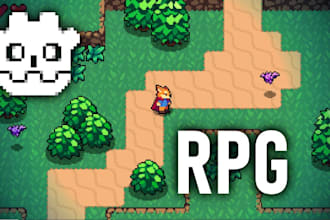 build full 2d,3d godot game,rpg game,prototype,fps,multiplayer game,map