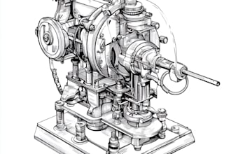 make vector line art, drawing and instruction manual for you