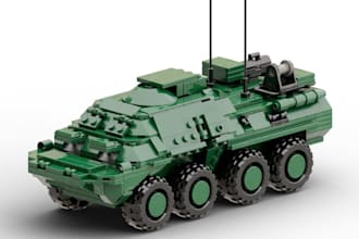 craft 3d lego warthog 3d print model, toy game, military vehicle, solidwork,obj