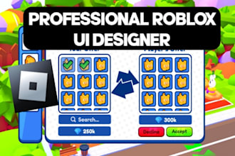 create custom roblox ui, roblox gui, ui animation, roblox script for roblox game