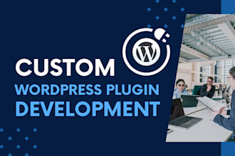 develop a custom wordpress plugin or woocommerce plugin