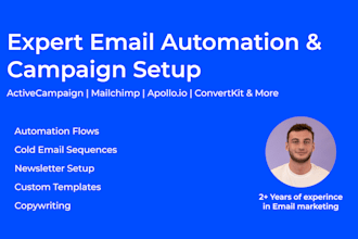 automate your email marketing with activecampaign or mailchimp