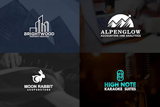 make luxury fashion clothing brand business monogram logo design