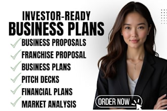 write business plan franchise proposal business proposal into pitch deck