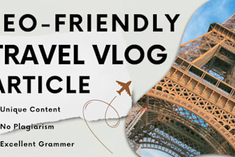write an inspirational SEO friendly travel blog article