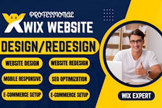 fix wix website design wix website redesign revamp wix website design  wix