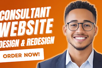 design life coaching website build business site author and consultancy website
