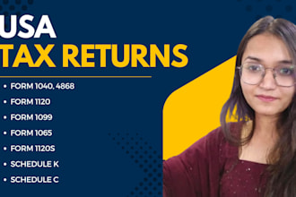 do US tax returns form 1040, 1120, 1065, 1120s, w2