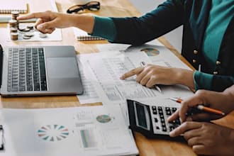 manage bookkeeping, do profit and loss, balance sheet in quickbooks and xero