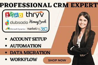 setup marketing 360 thryv microsoft dynamics 365 honeybook dabsado zoho crm va