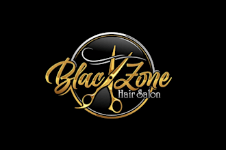 create attractive and imagination hair salon logo design