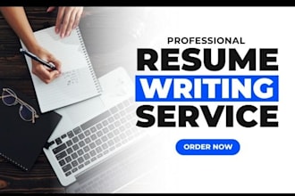 write, design or edit professional resume or CV template