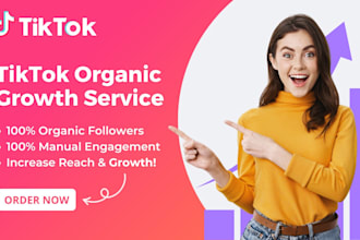 manage tiktok and instagram marketing to promote, grow and engage followers