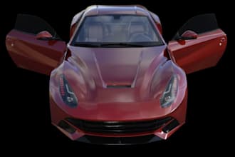 design superlative 3d car animation, 3d car modeling, 3d car rendering,sport car
