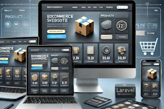 develop modern laravel website as your expert developer