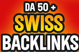 do switzerland SEO top google ranking with swiss backlinks