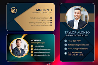 design, modern luxury business card or unique minimal, stationery and letterhead