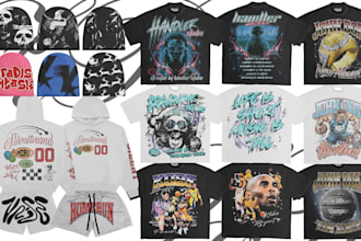 create dope design streetwear for your brand