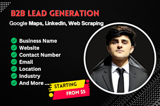 do google maps scraping, lead gen, and data extraction