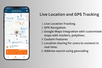 implement live location and gps tracking in your app