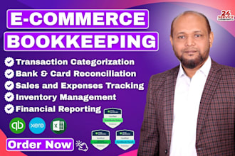 do ecommerce bookkeeping with quickbooks and xero