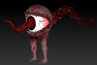 make an original character in 3d in zbrush