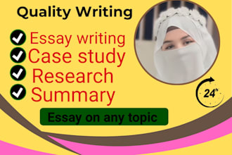 write urgent essay writing, case study, research and summary