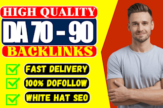 creat nich relevant da 70 to 90 dofollow backlinks