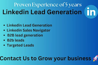 do linkedin lead generation, b2b leads, email collection