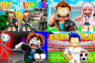 make a professional basic roblox thumbnail