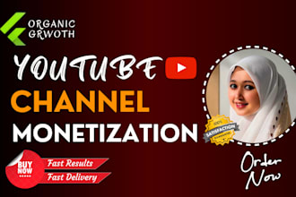 do youtube video channel promotion for monetization organically