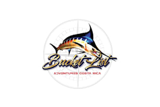 design fun professional fish logo for you