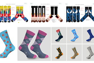 make a unique socks design