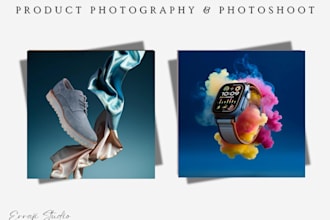 make realistic product photoshoot for ecommerce images and videos