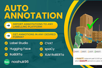 build auto annotation API with your ml ai models label studio, cvat, any other