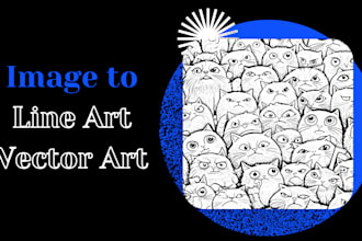 create line art, vector outline, doodle, and coloring pages