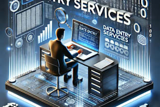 be your virtual assistant for data entry, linkedin outreach email scraping