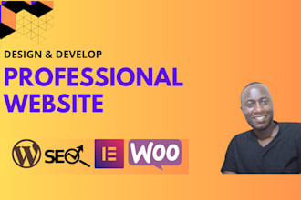 design and develop a professional wordpress website and blog