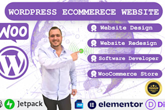 do ecommerce website woocommerce wordpress website development