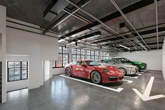do interior design and 3d rendering your commercial space