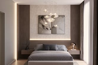 do HD livingroom bedroom rendering, interior design , 3d floor plan