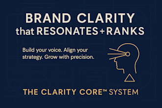 build your brand clarity system with SEO strategy and emotional positioning