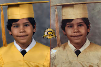 restore and colorize old photos professionally