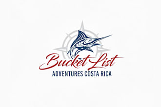 do premium fish logo design for you