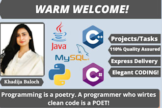 cod java, python, c, cpp, and sharp programming