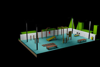 do professional low poly game assets