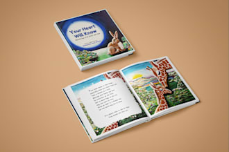 format children book or layout design