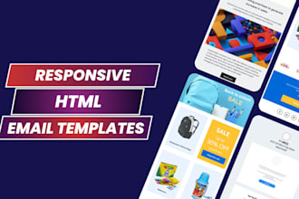 design a professional HTML email template or newsletter